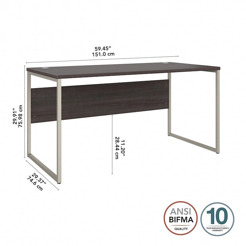 Bureau d'ordinateur 60L x 30P