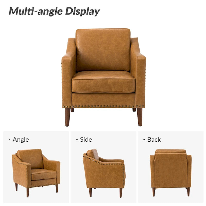 Fauteuil de transition avec accoudoirs inclinés, lot de 2