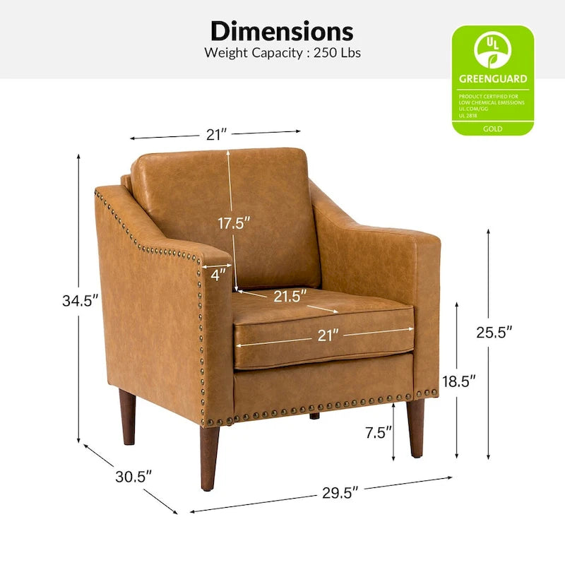 Fauteuil de transition avec accoudoirs inclinés, lot de 2
