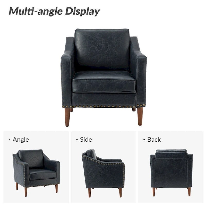 Fauteuil de transition avec accoudoirs inclinés, lot de 2