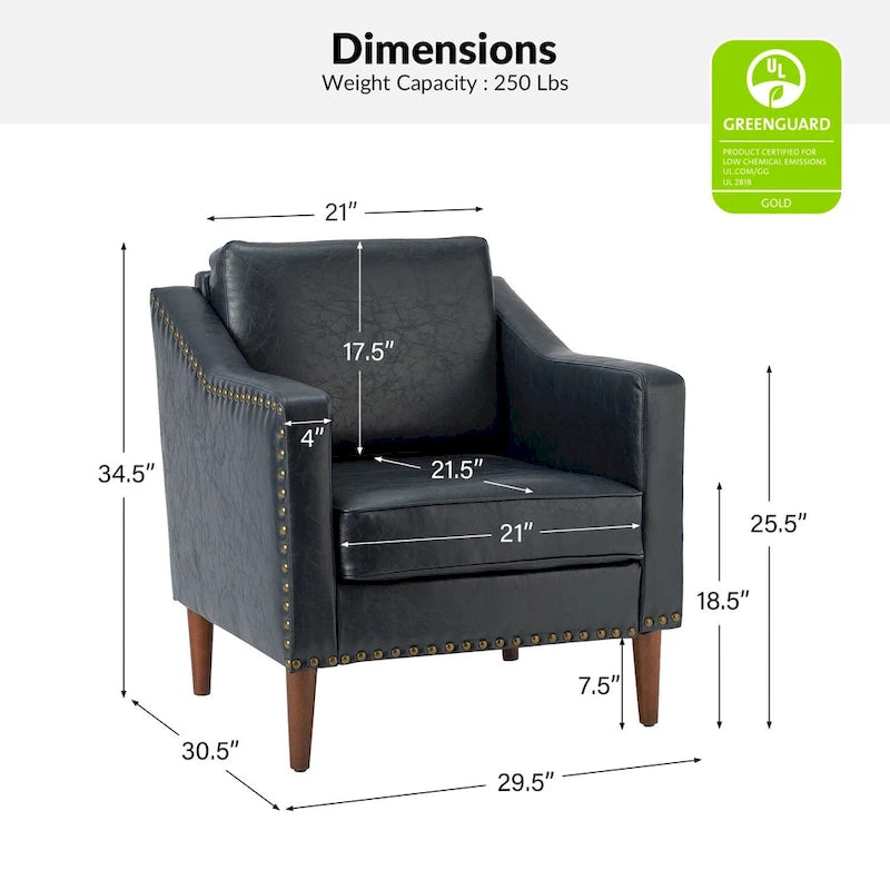 Fauteuil de transition avec accoudoirs inclinés, lot de 2