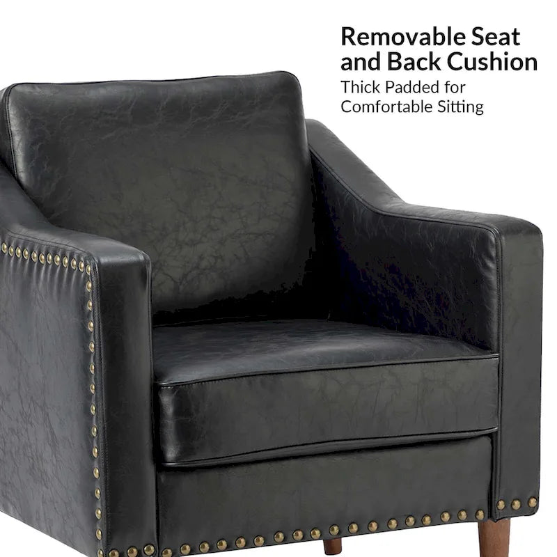 Fauteuil de transition avec accoudoirs inclinés, lot de 2