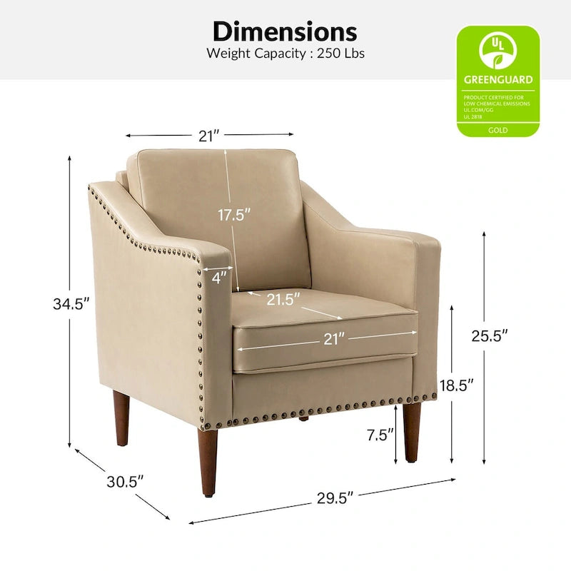 Fauteuil de transition avec accoudoirs inclinés, lot de 2