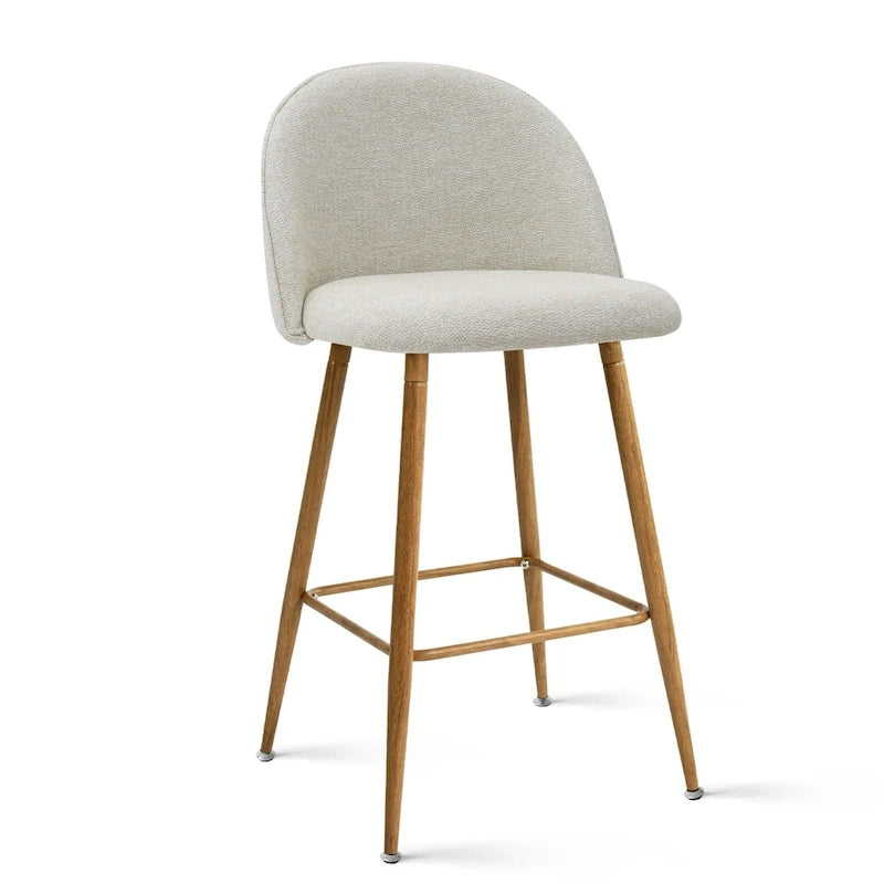 Tabouret de comptoir rembourré 26 po (ensemble de 2) - 37.6x16.7x16.7