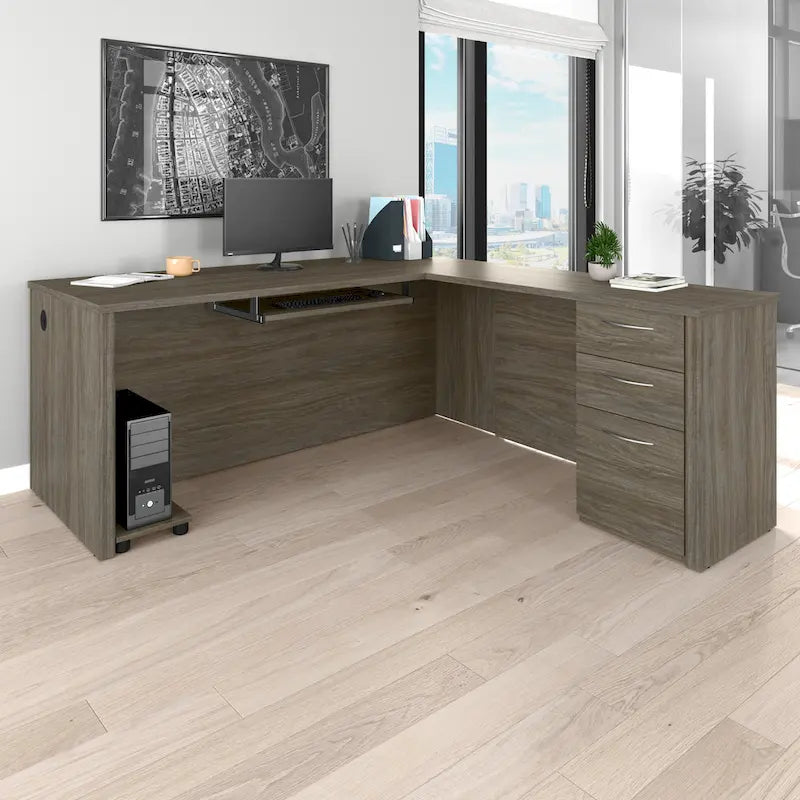 Bureau en L de 71 pouces
