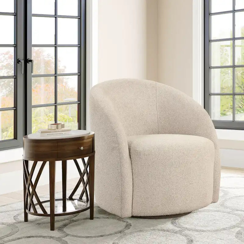 Fauteuil baignoire pivotant